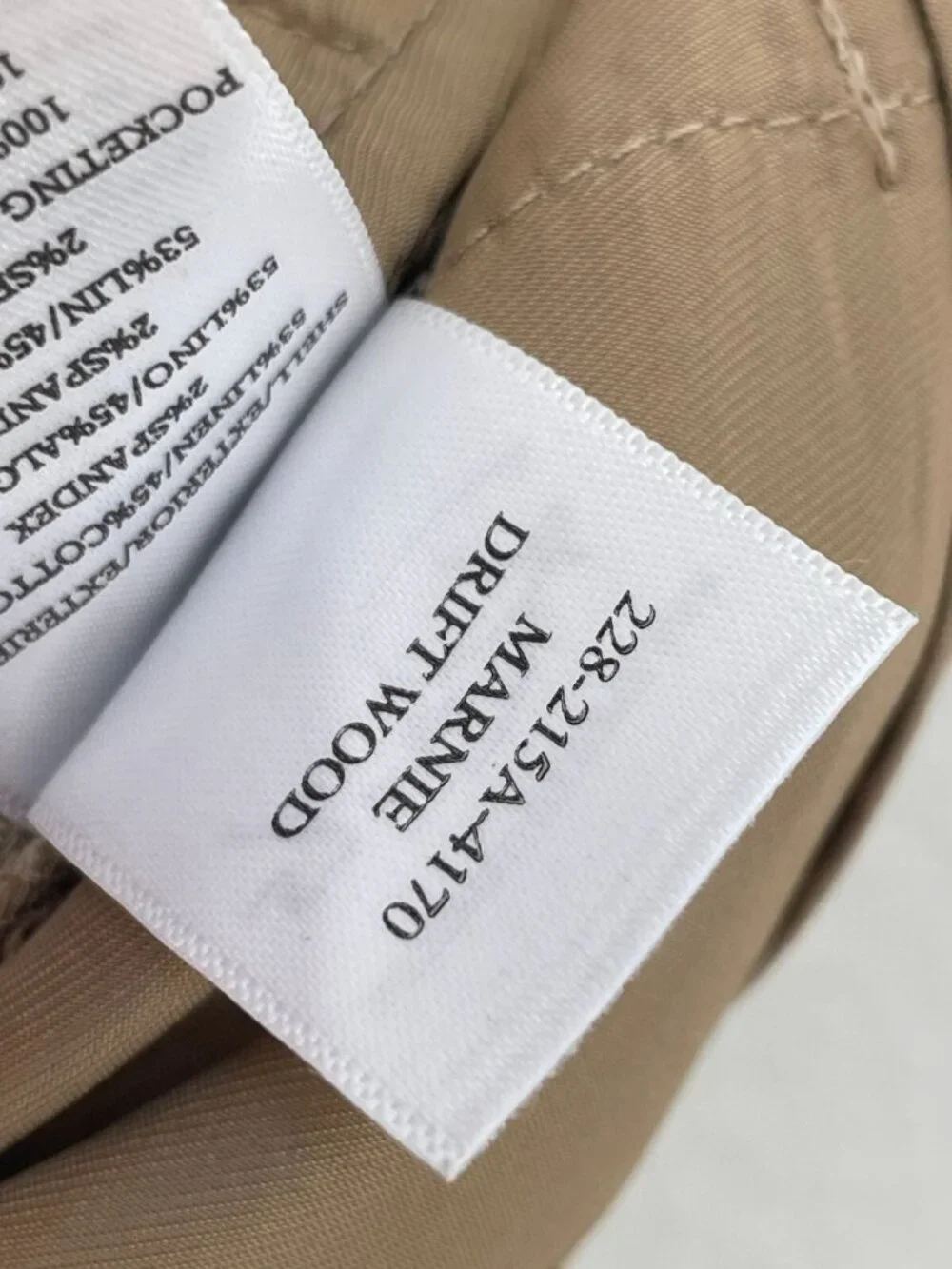 Rails Womens 6 Khaki Wide Leg Pants Marnie Drift Wood Linen Cotton Blend Pleated
